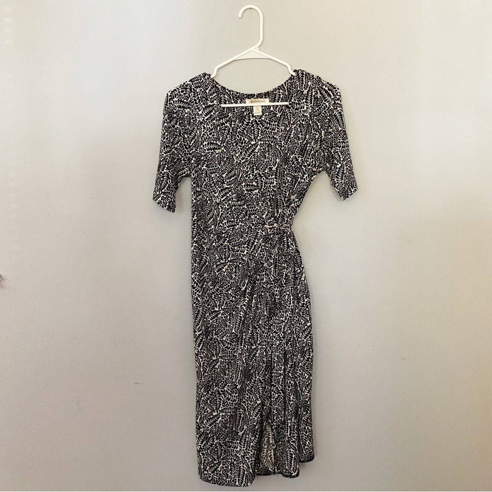 Motherhood Maternity Wrap Dress - S